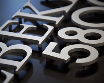 Custom Aluminum Stud Mounted Letters And Logos