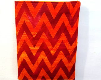 List Taker Organizer Coupon Holder Notepad Clutch - Chevrons
