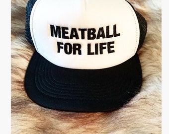 Jersey Shore Hat Meatball Hat Snooki Hat