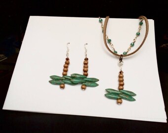 Dragonfly Dagger Earrings