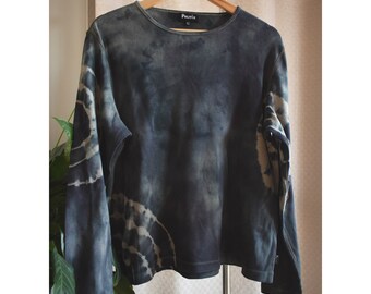 Upcycled Politix Sweater Tie Dye