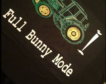 Full bunny mode, John Deere, tractor