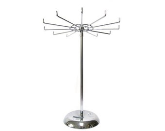 12 Hook Spinning Counter top Rack, Scarf Rack
