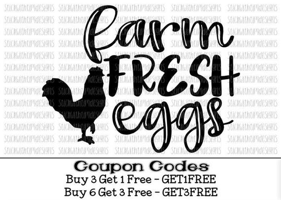 Download Farm Fresh Eggs Svg Farm Svg Farmhouse SVG PNG Files Svg Files