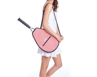 Riley Racquet Cover by Ame & Lulu - Tennis Racquet Bag