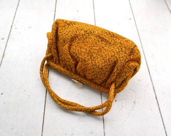 1960s Autumn Tweed Handbag