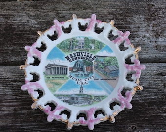 Nashville TennesseeSouvenir Hanging Plate, Japan