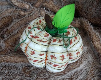 Fabric pumpkin | Fall Decoration | Thanksgiving Decor || Stuffed pumpkin