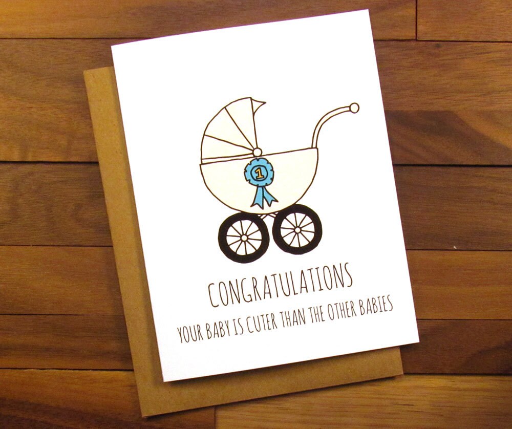 congratulations on baby card