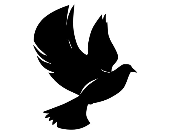 Christian Peace Dove Decal Dove Symbol Sticker Peace Dove