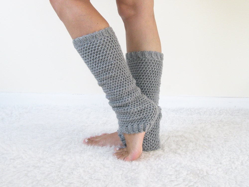 Merino Wool Ankle Warmers Crochet Boot Cuffs Leg Warmers