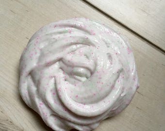 Birthday cake slime