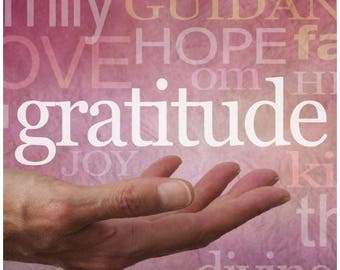 NEW - "Digital" Gratitude Journal