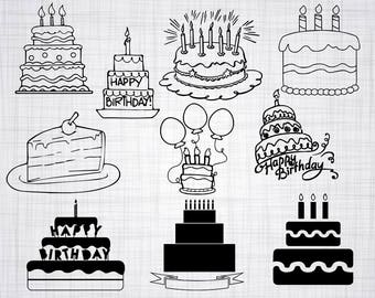 Download Cakes clipart | Etsy