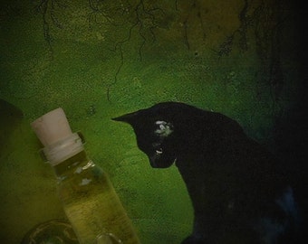 MY BELOVED CAT Crafted Ritual Oil, Anointing Oil, Pet Oil, Spell Oil, Wicca, Witchcraft, Pagan Hoodoo~ The Beach Witch