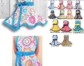 Apron for Kids, Kids apron, Personalized Girls Apron, Embroidered kids apron, child's apron, tween apron, toddler apron,