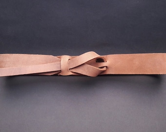 Dark Safari, Taupe Leather Belt, Leather Belt, Muse Belt 1.5 and 1.25 inch