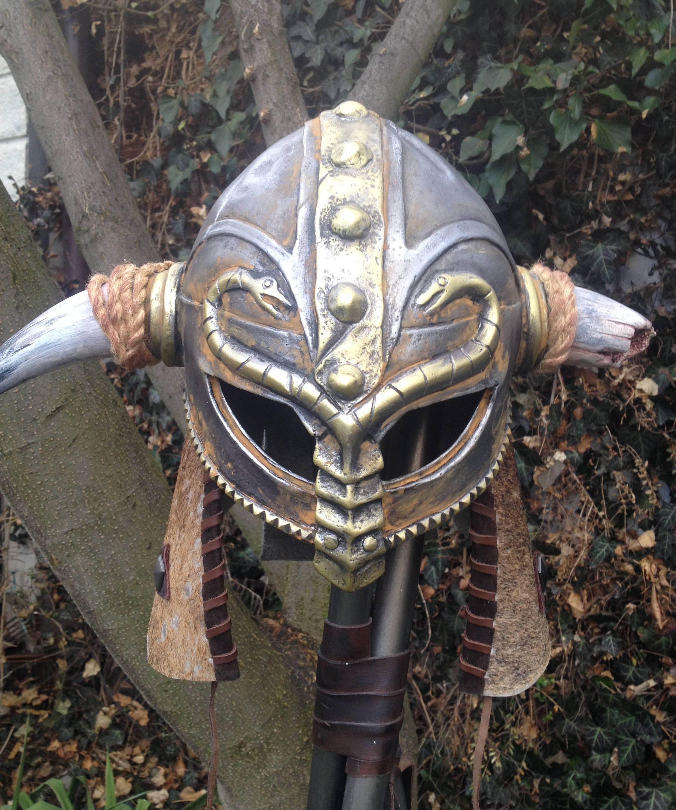 Skyrim Helmet For Honor Cosplay Helmet Viking Warrior For