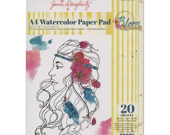 Prima Marketing - Bloom A4 Paper Pad 20/Sheets - Jamie Dougherty