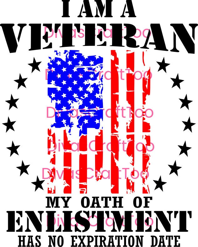 Veteran Oath SVG