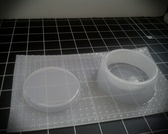 Medium Size Round Trinket Box Stash box Resin Mold