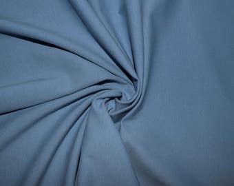 Cotton Lycra Spandex Jersey Knit Fabric by the yard -10 oz- Blue Lagoon