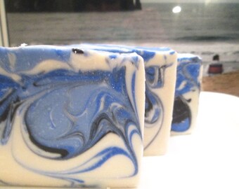 Aqua Soap Men's Handmade Cold Process Soap Vegan Soap