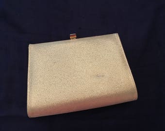 Gold Lame Evening Bag