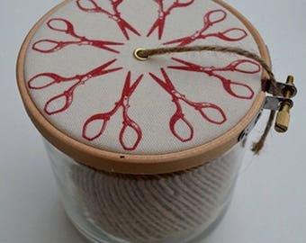 Red String Dispenser with Twine
