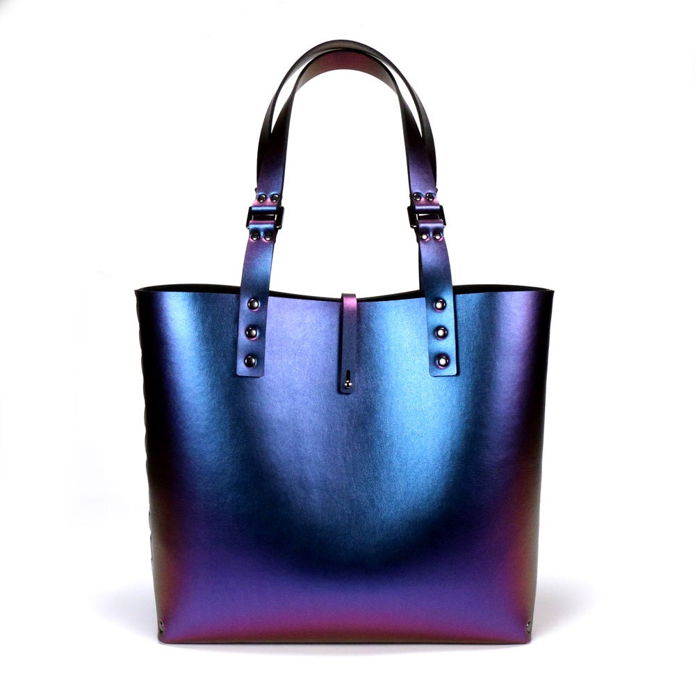 Mohop Peacock Iridescent Tote Bag