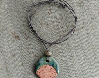 Essential Oil Necklace/ Terracotta Necklace / Aromatherapy Necklace/ Personal Diffuser
