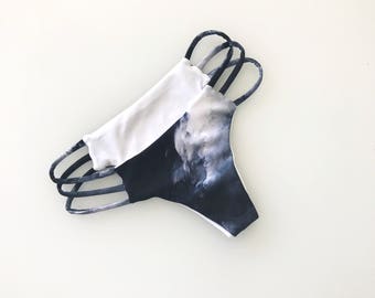 The 'Three Strap' Cheeky Bikini Bottom