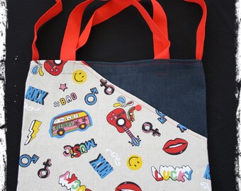 tote bag made handmade made in france