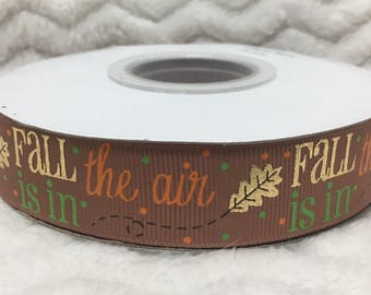 Fall is in the air