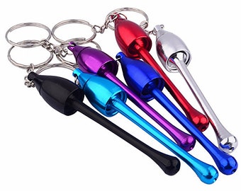 Keychain Mushroom Pipe Secret Tobacco Smoking Pipe