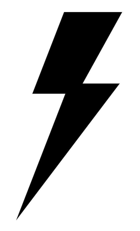 Download Lightning Bolt muur Decal Lightning Bolt muur Sticker