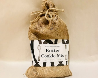 Butter Cookie Mix - Burlap Bag