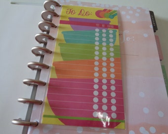 For Use With MAMBI Happy Planner Erin Condren Kitchen To Do List Dashboard Insert