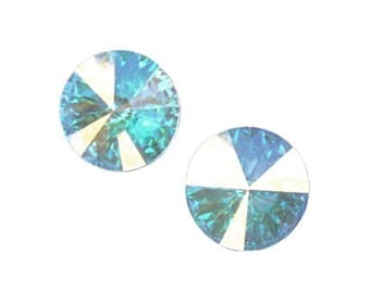 12mm Rivolis CRYSTAL AB Swarovski Rivoli Stones Article 1122 12mm Crystal Aurora Borealis Swarovski Crystal Rivolis Wedding Supplies
