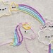 Kawaii Unicorn Dreams PDF Hand Embroidery Pattern