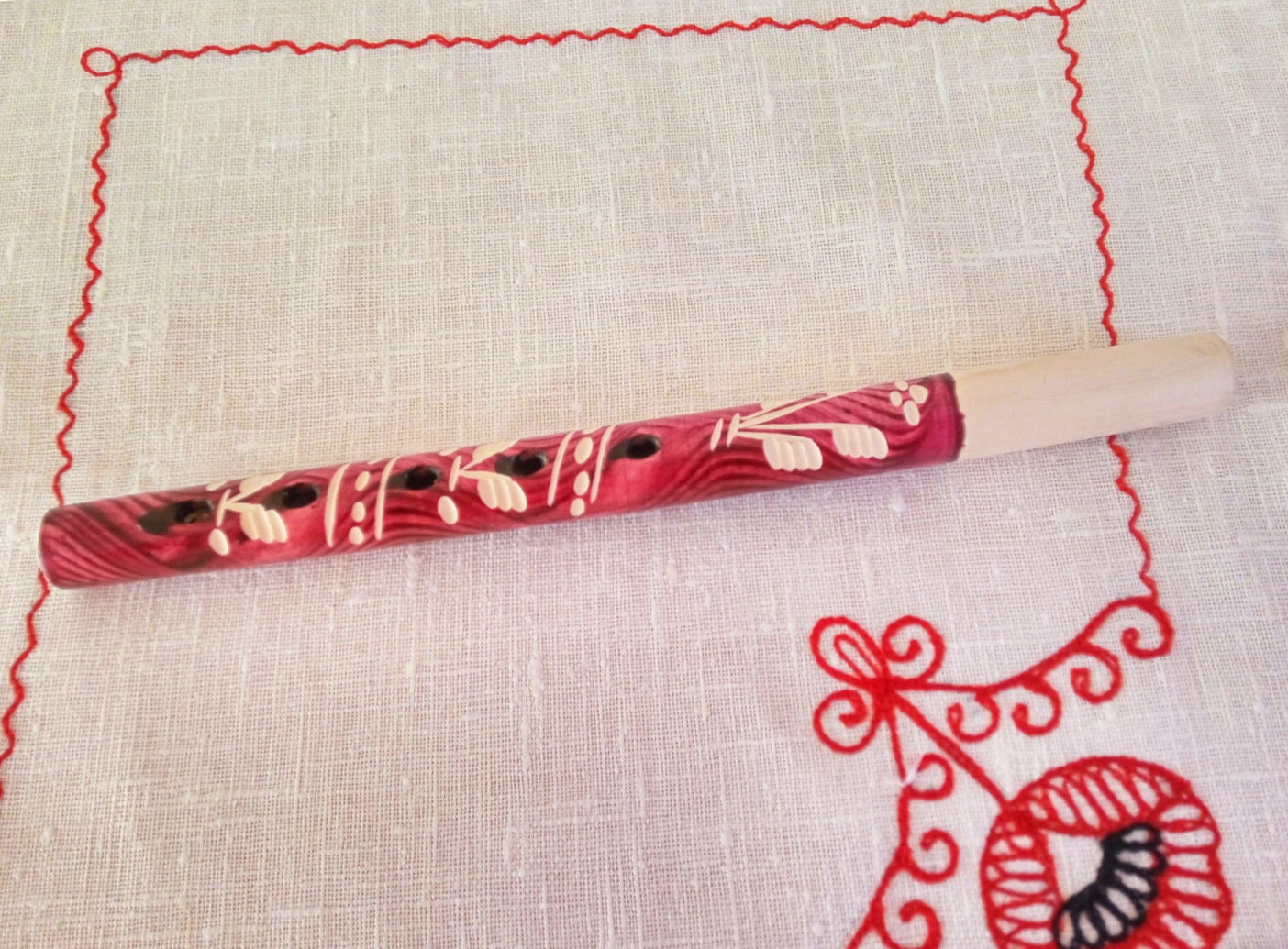 Ukrainian sopilka Folk musical instrument Handmade panpipe
