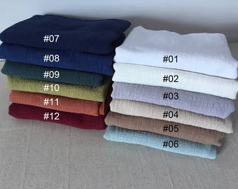 Soft Linen Cotton Gauze Fabric Sold by Half Meter MJ176