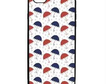 Umbrella Print Pattern Phone Case Samsung Galaxy S5 S6 S7 S8 S9 Note Edge iPhone 4 4S 5 5S 5C 6 6S 7 7S 8 8S X SE Plus