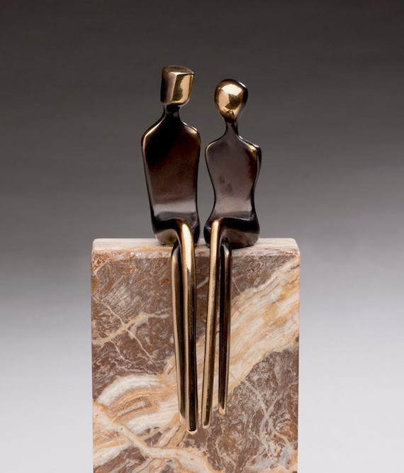 Bronze sculpture gifts for anniversary, weddings and important special occasions.