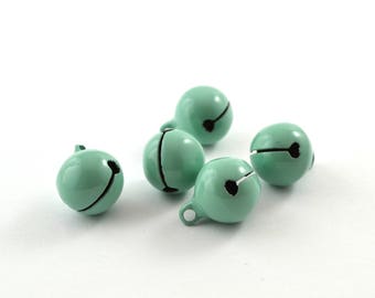 5 bells green celadon color 14 mm