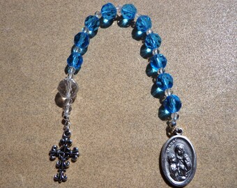 Saint Ann Rosary - Patron Saint of Grandmothers, Mothers, Women in labor, Horse riders, Cabinet makers, Housekeepers, Housewives, Saint Anne
