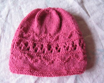 HAT HANDMADE FOR NEWBORN OR REBORN BABY