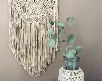 Large Macrame Wall Hanging, Modern Macrame Wall Tapestry, Boho Home Decor, Modern Macrame Wall Art, Boho Bedroom Decor, Nursery Decor