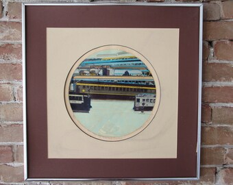 Thomas Seawell Serigraph "The 2nd Coaches" 78/100