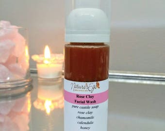 Rose Clay Facial Wash